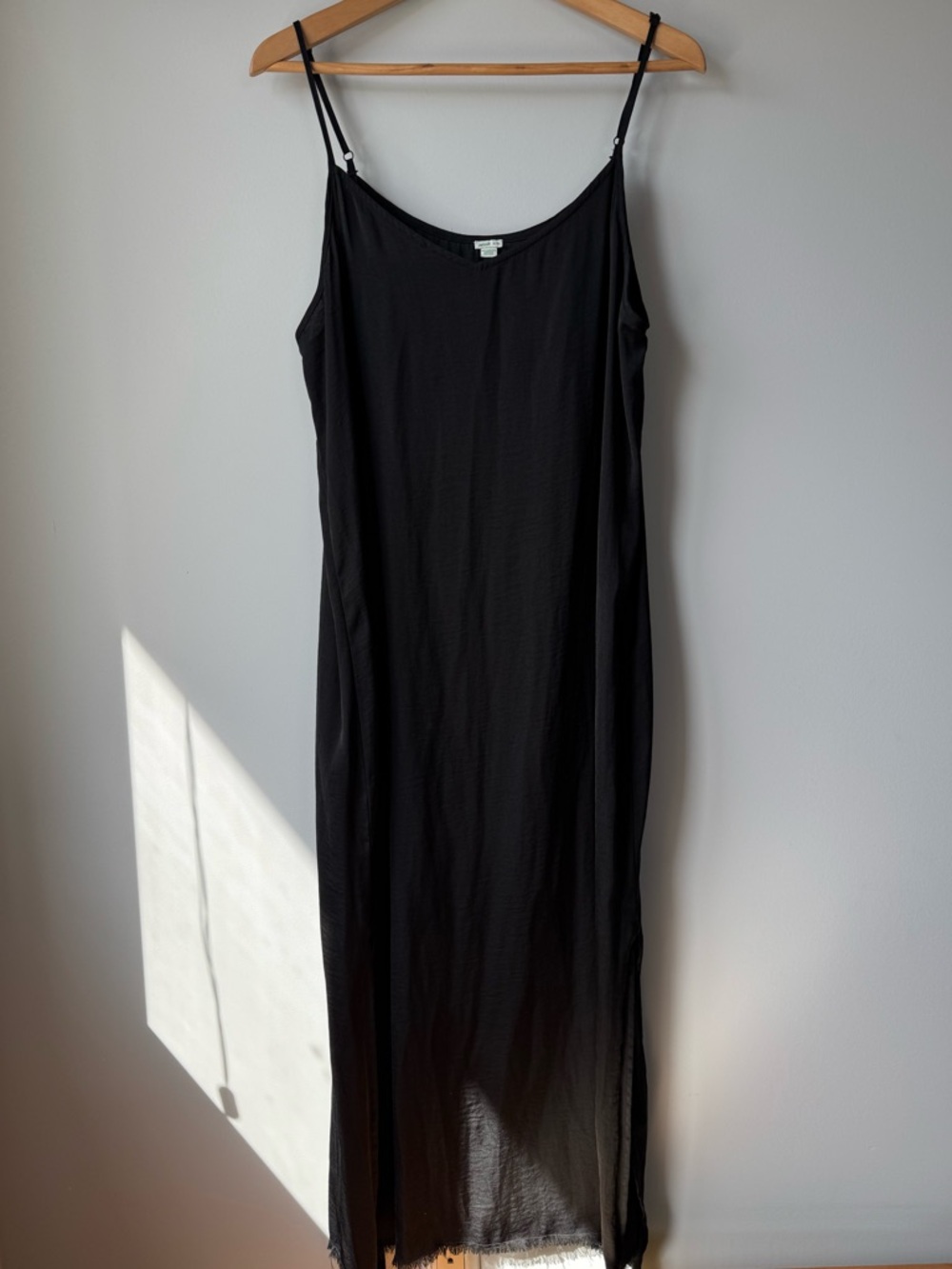 (XL) Aerie Slip Maxi silk Dress